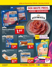 Schinken im Netto Marken-Discount Prospekt Schinken im Netto Marken-Discount Prospekt Aktuelle Angebote auf S. 53