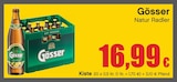 Natur Radler im Angebot bei RAN in Filderstadt Natur Radler Angebote von Gösser bei RAN Filderstadt für 16,99 €