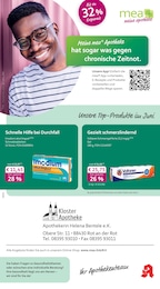 Apotheken Prospekt von mea - meine apotheke in Heimertingen Aktueller mea - meine apotheke Apotheken Prospekt für Heimertingen: Unsere Juni-Angebote mit 4} Seiten, 01.06.2026 - 30.06.2026