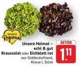 Kraussalat bei EDEKA im Häusern Prospekt für 1,11 €