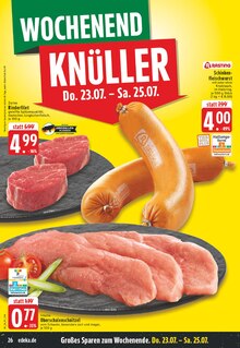 Wurst im aktuellen E center Prospekt (Mönchengladbach) Wurst im E center Prospekt "Aktuelle Angebote" mit 28 Seiten (Mönchengladbach)