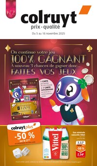 Promo Boisson dans le catalogue Colruyt du moment à la page 1