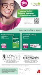 mea - meine apotheke Prospekt für Linnich mit 4 Seiten mea - meine apotheke Prospekt für Linnich: "Unsere August-Angebote", 4 Seiten, 01.08.2025 - 31.08.2025