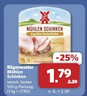 combi Emden - Mühlen Schinken Angebot im Prospekt Mühlen Schinken bei combi im Emden Prospekt für 1,79 €