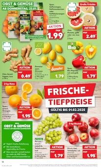 Orangen Angebot im aktuellen Kaufland Prospekt auf Seite 14