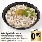 E center Böblingen - Würziger Fleischsalat Angebot im Prospekt Würziger Fleischsalat bei E center im Böblingen Prospekt für 0,99 €