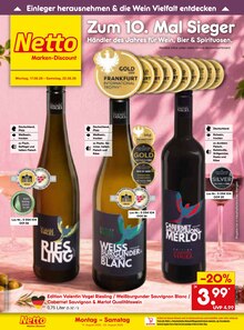 Wein im aktuellen Netto Marken-Discount Prospekt (Duisburg) Wein im Netto Marken-Discount Prospekt "Aktuelle Angebote" mit 65 Seiten (Duisburg)