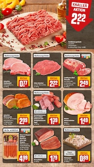 Hackfleisch im REWE Prospekt "Dein Markt" mit 16 Seiten (Pforzheim)