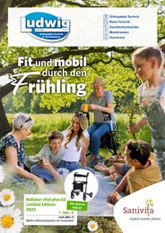 Orthopädietechnik & Sanitätshaus Ludwig Inh. H.Ludwig/ A.Tresper-Dix GbR Prospekt: "Fit und mobil durch den Frühling", 6 Seiten, 13.03.2025 - 31.05.2025