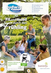 Aktueller Orthopädietechnik & Sanitätshaus Ludwig Inh. H.Ludwig/ A.Tresper-Dix GbR Sanitätshaus Prospekt in Thum-Jahnsbach und Umgebung, "Fit und mobil durch den Frühling" mit 6 Seiten, 13.03.2025 - 31.05.2025