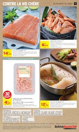 Promos Filet De Saumon dans le catalogue "-50% DE REMISE IMMÉDIATE SUR LE 2ÈME" de Intermarché Hyper Filet De Saumon en promo dans le catalogue Intermarché Hyper à la page 9