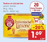 Ländertee im Angebot bei Netto Marken-Discount in Darmstadt Ländertee Angebote von Teekanne bei Netto Marken-Discount Darmstadt für 1,69 €