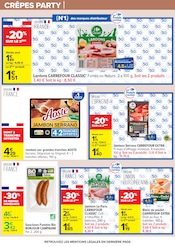 Saucisse en promo dans le catalogue Carrefour à la page 11