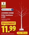 Arbre lumineux à LED - LIVARNO HOME en promo chez Lidl Arbre lumineux à LED - LIVARNO HOME dans le catalogue Lidl