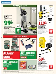 Prix et réduction Peinture dans le prospectus Auchan Hypermarché en cours Offre Peinture dans le catalogue Auchan Hypermarché du moment à la page 8