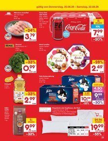 Coca Cola im aktuellen Netto Marken-Discount Prospekt (Detmold) Coca Cola im Netto Marken-Discount Prospekt "Aktuelle Angebote" mit 65 Seiten (Detmold)