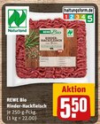 Rinder-Hackfleisch Angebote von REWE Bio bei REWE Hannover für 5,50 €