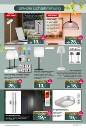 Lampe im Möbel Inhofer Prospekt "IHR WOHLFÜHLORT UNTER FREIEM HIMMEL" auf Seite 11