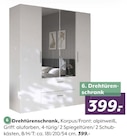 BRAUN Möbel-Center Singen - Drehtürenschrank Angebot im Prospekt Drehtürenschrank bei BRAUN Möbel-Center im Singen Prospekt für 399,00 €