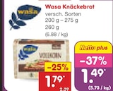 Knäckebrot im Angebot bei Netto Marken-Discount in Wermelskirchen Knäckebrot Angebote von Wasa bei Netto Marken-Discount Wermelskirchen für 1,49 €