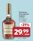 Very Special Cognac von Hennessy für 29,99 € bei famila Nordwest im Angebot Very Special Cognac von Hennessy im aktuellen famila Nordwest Prospekt