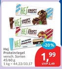 Proteinriegel von Hej für 1,99 € bei budni im Angebot Proteinriegel von Hej im aktuellen budni Prospekt