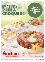 Prospectus Supermarchés Auchan Hypermarché en cours, PETITS PRIX À CROQUER !, 16 pages, 01/04/2025 - 31/10/2025 Catalogue Supermarchés Auchan Hypermarché en cours à Castelnaud-de-Gratecambe et alentours, PETITS PRIX À CROQUER !, 16 pages, 01/04/2025 - 31/10/2025