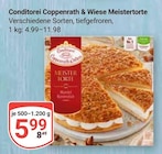 Meistertorte im Angebot bei GLOBUS in Homburg Meistertorte Angebote von Coppenrath & Wiese bei GLOBUS Homburg für 5,99 €