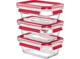 N10501100 Clip & Close Glas 3-tlg. Frischhaltedose Transparent/Rot im MediaMarkt Saturn Prospekt N10501100 Clip & Close Glas 3-tlg. Frischhaltedose Transparent/Rot von EMSA im aktuellen MediaMarkt Saturn Prospekt für 16,99 €