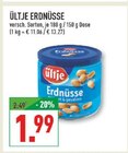 Erdnüsse im Angebot bei Marktkauf in Wuppertal Erdnüsse Angebote von Ültje bei Marktkauf Wuppertal für 1,99 €