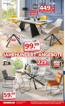 Stuhl Angebot im Segmüller Prospekt, gültig von 13.09.2025 bis 04.10.2025 Stuhl Angebot im aktuellen Segmüller Prospekt auf Seite 12