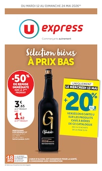 Catalogue U Express à Lille cette semaine, valable du 12/05/2026 au 24/05/2026 Prospectus U Express à Lille, "U Express", 16 pages de promos valables du 12/05/2026 au 24/05/2026