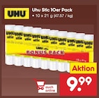 Uhu Stic 10er Pack im Netto Marken-Discount Prospekt Uhu Stic 10er Pack von UHU im aktuellen Netto Marken-Discount Prospekt für 9,99 €