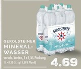 Medium im Angebot bei E center in Dinslaken Medium Angebote von Gerolsteiner bei E center Dinslaken für 4,69 €