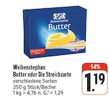 Butter bei nah und gut im Sehmatal-Cranzahl Prospekt für 1,19 €