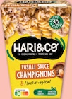 Box Fusilli Sauce Champignons & Haché végétal - HARI & CO dans le catalogue Netto