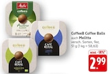 CoffeeB Coffee Balls Auslese Klassisch Angebote von Melitta bei E center Filderstadt für 2,99 €