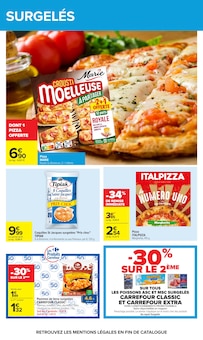 Promotion Saumon surgelé dans le prospectus Carrefour, valable du 23/06/2026 au 06/07/2026 Promo Saumon surgelé dans le catalogue Carrefour du moment à la page 39