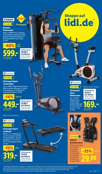 Laufband im Lidl Prospekt "LIDL LOHNT SICH" mit 67 Seiten (Heilbronn)