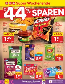 Chips im Netto Marken-Discount Prospekt "Aktuelle Angebote" mit 68 Seiten (Rostock)