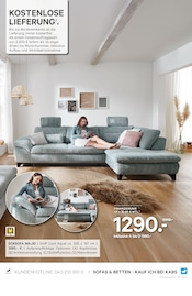 Couch im Kabs Prospekt in Osnabrück Aktueller Kabs Prospekt mit Couch, "ALT GEGEN NEU!", Seite 3