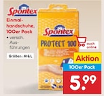 Einmalhandschuhe, 100er Pack im Angebot bei Netto Marken-Discount in Kaiserslautern Einmalhandschuhe, 100er Pack Angebote von Spontex bei Netto Marken-Discount Kaiserslautern für 5,99 €