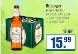 Bitburger im Angebot bei Zisch in Emden Bitburger Angebote bei Zisch Emden für 15,99 €