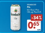 Aktuelle Krombacher Angebote bei ALDI SÜD in Alsdorf Aktuelles Pils Angebot bei ALDI SÜD in Alsdorf ab 0,65 €