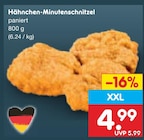 Aktuelles Hähnchen-Minutenschnitzel Angebot bei Netto Marken-Discount in Jena ab 4,99 €