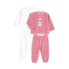 Lot de 2 pyjamas - TEX BABY en promo chez Carrefour Lot de 2 pyjamas - TEX BABY dans le catalogue Carrefour