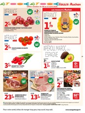 Promos Jambon Cru dans le catalogue "25 JOURS AUCHAN" de Auchan Hypermarché Jambon Cru en promo dans le catalogue Auchan Hypermarché à la page 21