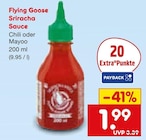 Feinkostsauce im Netto Marken-Discount Prospekt Sriracha Sauce von Flying Goose im aktuellen Netto Marken-Discount Prospekt für 1,99 €