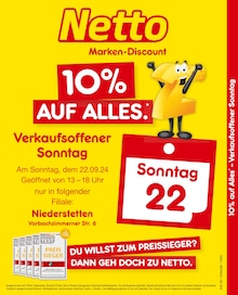 Netto Marken-Discount Prospekt mit 2 Seiten (Niederstetten)