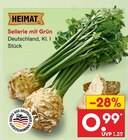 Sellerie mit Grün Angebote von HEIMAT bei Netto Marken-Discount Bremerhaven für 0,99 €